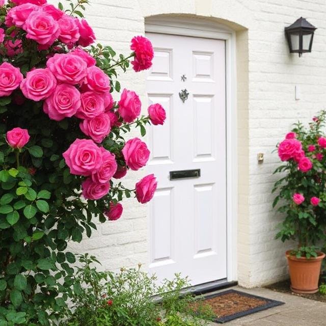 Roses for House Walls and Front Doors