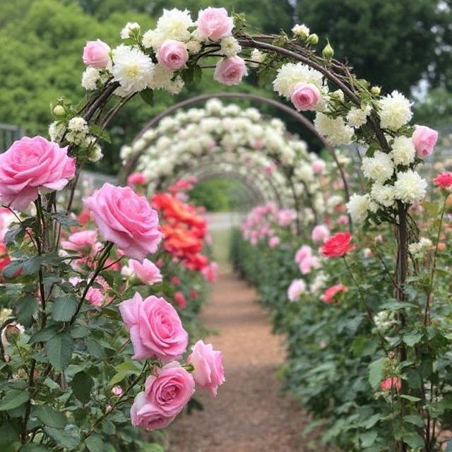 Choosing Roses for Arches