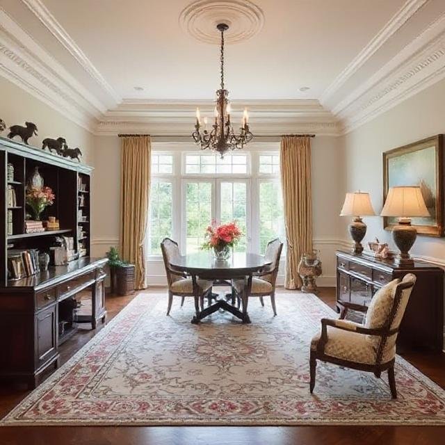 Study & Formal Dining Room.