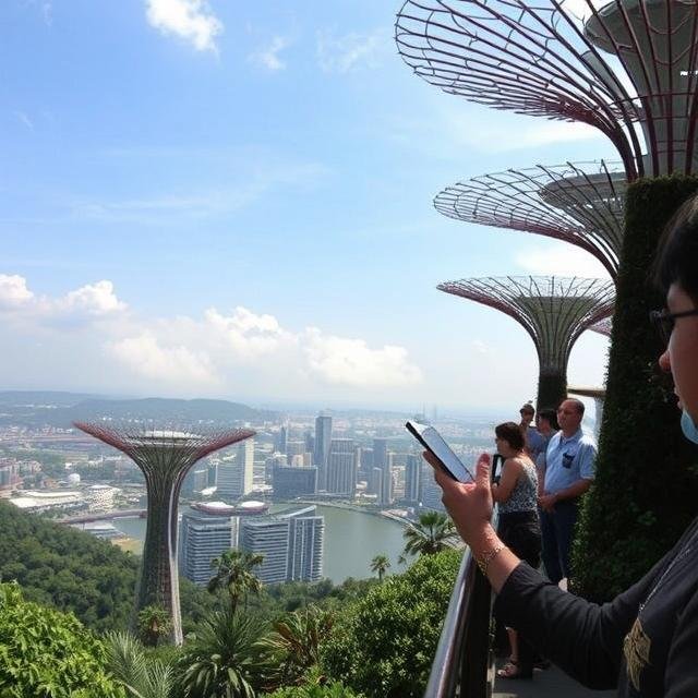 Accessing the Sky Gardens