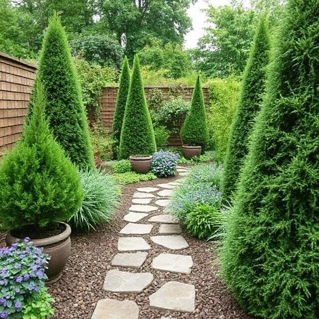 Garden Design Tip 5: Use Predominantly Evergreen Plants in Small Gardens