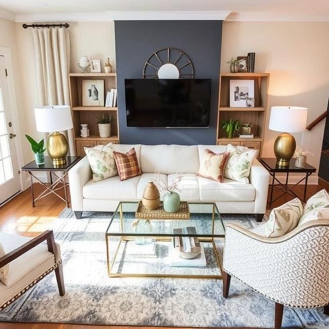 Finalizing the Living Room Decor