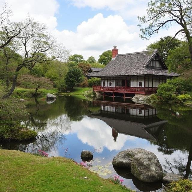 Japanese Landscape & Queen Charlotte’s Cottage