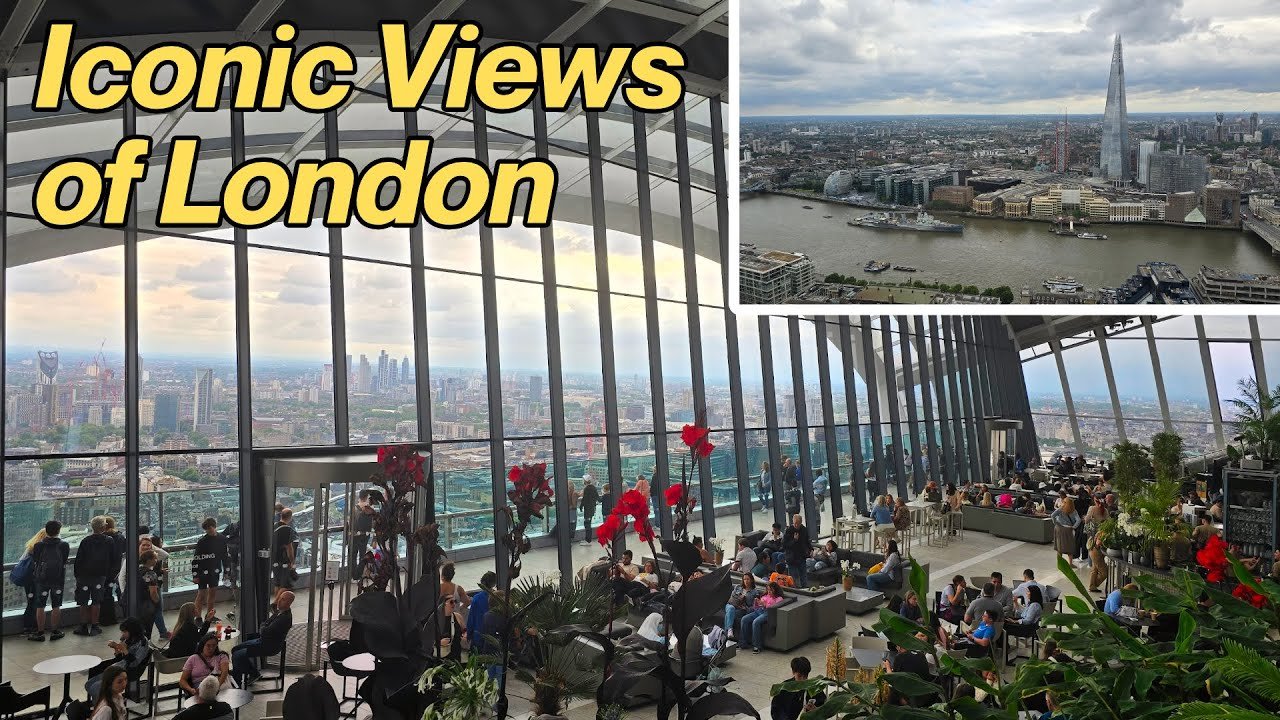 The Amazing Sky Garden in London | FREE Panoramic Skyline Views (2025)